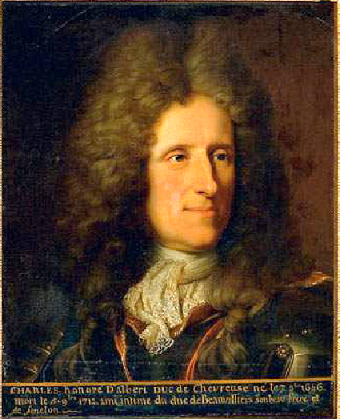 Charles-Honoré d'Albert d'Ailly de Luynes - Duc de Chevreuse - peint pour 150 livres par Hyacinthe Rigaud - 1707